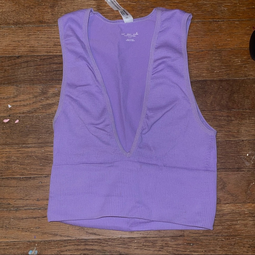 Out From Under Hailey Seamless Plunge Bra Top